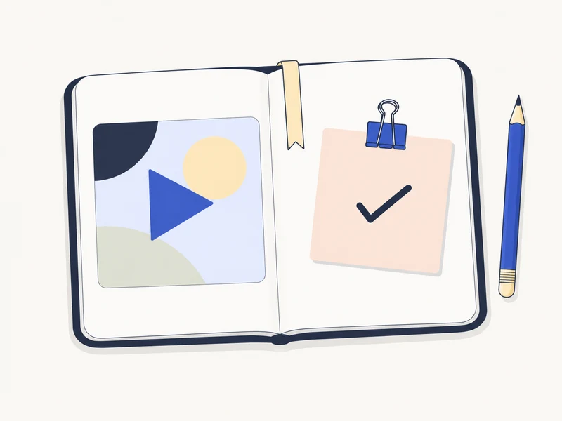An open creative folio brings a video idea and a shared campaign agreement together.